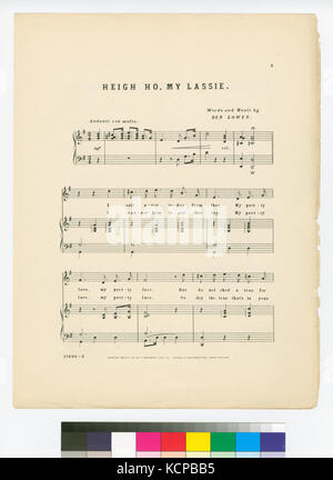 Heigh ho, il mio lassie (NYPL ADE 609337 1823427) Foto Stock