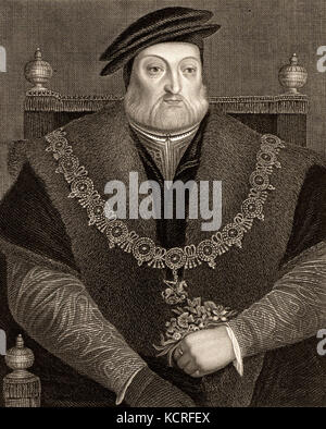 Charles Brandon, primo duca di Suffolk Foto Stock