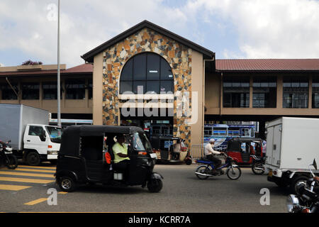 Galle Sri Lanka Bus centrale stand Foto Stock