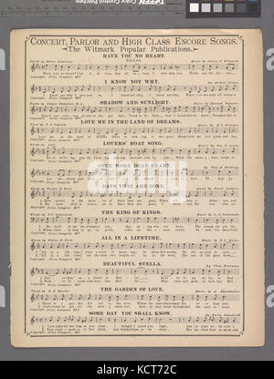 Adios amor un messicano love song (NYPL ADE 608860 1955527) Foto Stock