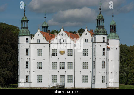 Il castello di Ahrensburg, Germania Foto Stock
