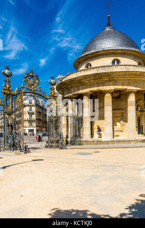 Parc Monceau a Parigi, Francia Foto Stock