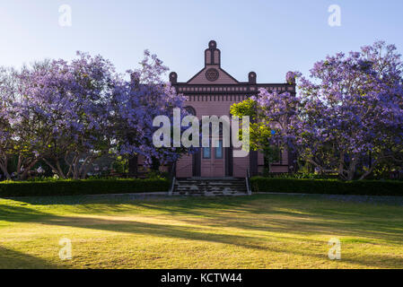 Tempio Beth Israele presso Heritage Park. Old Town San Diego State Historic Park, San Diego, California, USA. Foto Stock