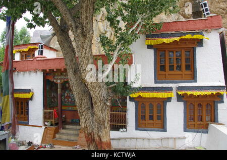 Monastero mulbekh in ladakh, India Foto Stock