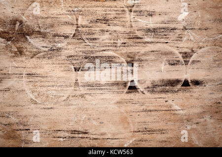 Abstract progettato marcio ammuffito legno sfondo texture Foto Stock