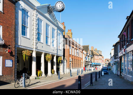 Il Municipio, High Street, Hythe, Kent, England, Regno Unito Foto Stock