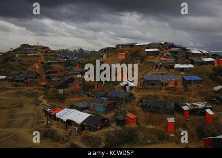 Una vista generale di balukhali Refugee Camp. Foto Stock