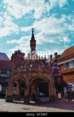 Salisbury market cross Foto Stock