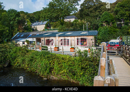 Solva lanificio Foto Stock