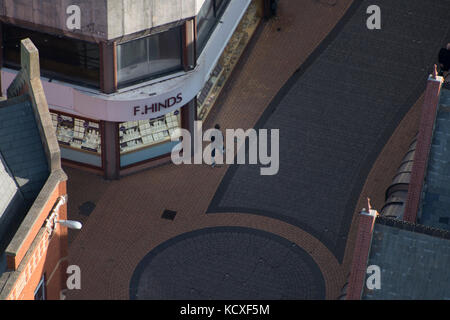 F. cerve gioiellerie in Blackpool Town Center. Foto Stock