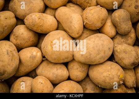 Massa di patate topshot Foto Stock