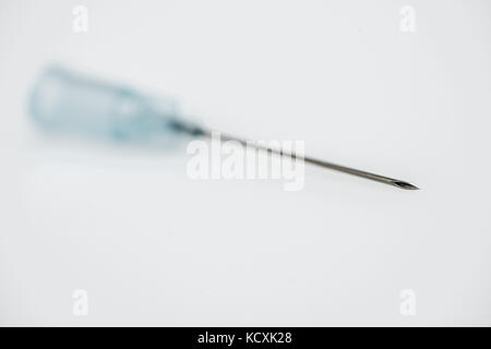 Ago cannula macro Foto Stock