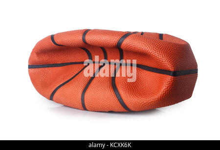 Sgonfiato basket ball Foto Stock