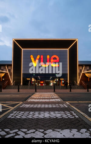 Il vue cinema in Preston Foto Stock