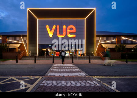 Il vue cinema in Preston Foto Stock