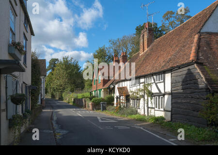 Il grazioso villaggio di Shere nel Surrey, Regno Unito Foto Stock