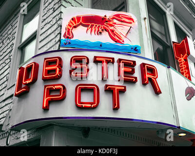 Lobster Pot Fish Restaurant a Provincetown, Massachusetts, USA Foto Stock