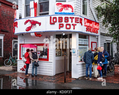 Lobster Pot Fish Restaurant a Provincetown, Massachusetts, USA Foto Stock