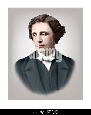 Lewis Carroll, 1832 - 1898, scrittore inglese, matematico, fotografo, logician, anglicana dean Foto Stock