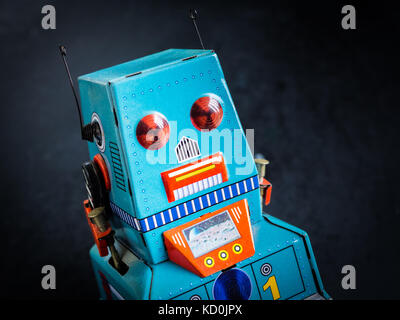 Robot giocattolo - latta retrò giocattolo robot