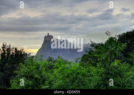 Il castello di Riegersburg è di proprietà della Casa regnante del Liechtenstein e contiene un museo Foto Stock