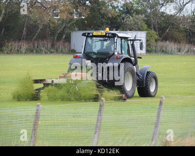 Sheerness, Kent, Regno Unito. 9 Ott, 2017. Regno Unito Meteo: un coperto per iniziare la giornata in Sheerness. Credito: James Bell/Alamy Live News Foto Stock