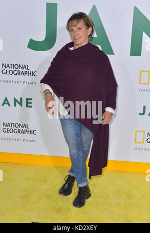 Hollwood, Ca. 09th ottobre 2017. Gabrielle Carteris, In Occasione Della Prima Edizione Del National Geographic Documentary Films, "Jane" Presso L'Hollywood Bowl In California, Il 09 Ottobre 2017. Credito: Faye S/Media Punch/Alamy Live News Foto Stock