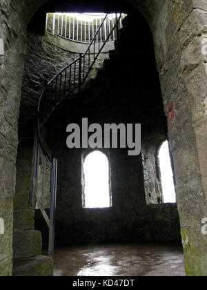 All'interno di Salomone tempio, buxton, il Peak District, Derbyshire, Regno Unito Foto Stock