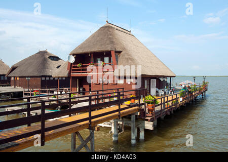 Ungarn, Westungarn, Fertörakos (Kroisbach) am Neusiedler See Foto Stock