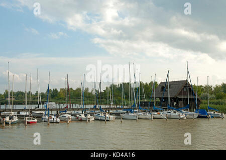 Ungarn, Westungarn, Fertörakos (Kroisbach) am Neusiedler See, Foto Stock