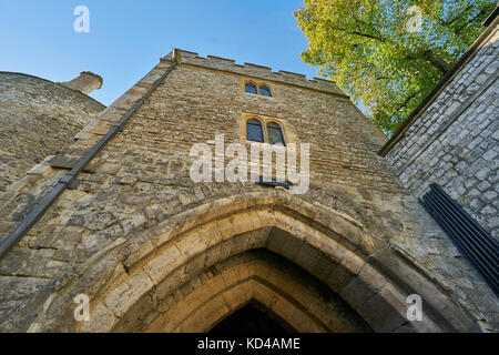 Il Bloody Tower Tower of London Foto Stock