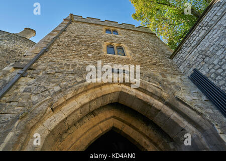Il Bloody Tower Tower of London Foto Stock