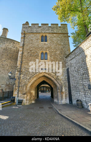 Il Bloody Tower Tower of London Foto Stock