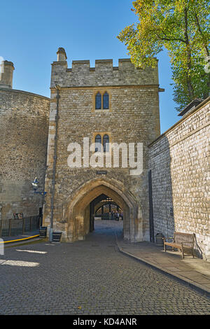 Il Bloody Tower Tower of London Foto Stock