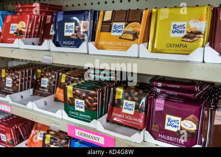 Washington DC, District of Columbia, Cafe Mozart, ristoranti, ristoranti, ristoranti, ristoranti, ristoranti, ristoranti, ristoranti, caffè, bistrot, cucina tedesca, mercato, Ritter Sport, Foto Stock