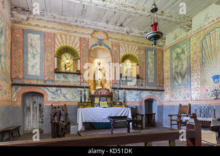 La Purisima Concepcion Missione del Parco Statale di Lompoc California USA Foto Stock