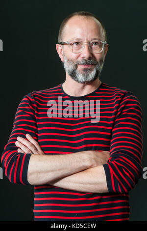 Tom dyckhoff assiste un photocall durante l'Edinburgh International book festival il 12 agosto 2017 a Edimburgo, Scozia. Foto Stock