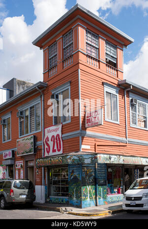 Streetscene, San Jose, Costa Rica Foto Stock