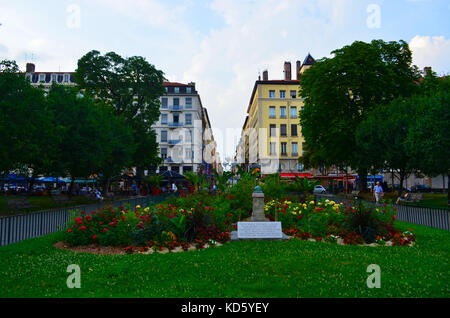 Place Carnot park, le lutin park a Lione, Francia Foto Stock