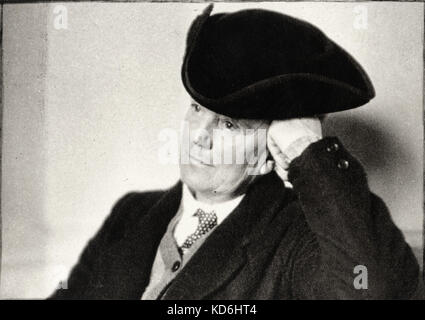 Dame Ethel Smyth ritratto, 1920's. Compositore inglese 1858-1944. Herbert Lambert foto Foto Stock