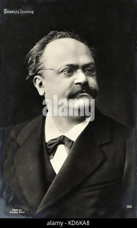 Charles Lecocq, compositore francese, 1832-1918. Foto Stock