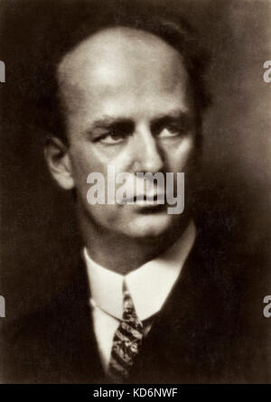 Wilhelm Furtwängler - Ritratto del conduttore tedesco e compositore. 1886-1954. Foto Stock