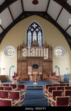 L interno della chiesa abbaziale di Scozia, North Berwick, East Lothian, Scozia, Regno Unito Foto Stock