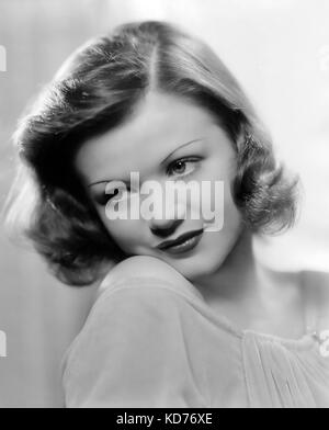 Simone SIMON (1910-2005) attrice di film francese circa 1935 Foto Stock