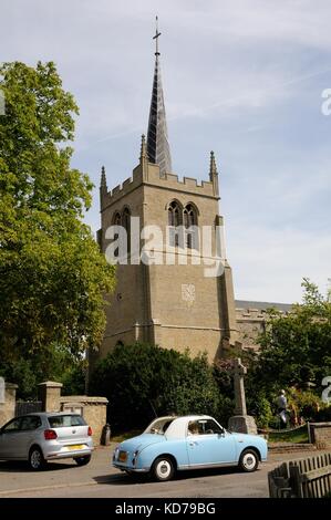 St Marys Chiesa, Guilden Morden, Cambridgeshire Foto Stock