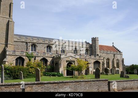 St Marys Chiesa, Guilden Morden, Cambridgeshire Foto Stock