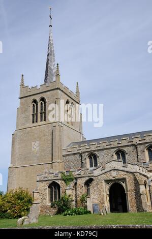 St Marys Chiesa, Guilden Morden, Cambridgeshire Foto Stock