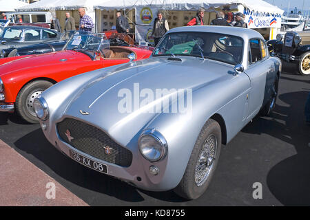 11 MARZO: MONACO MOTOR LEGEND 2012. Fiera internazionale per collezionisti e professionisti di auto d'epoca. Aston Martin DB2 / 4 MKIII Foto Stock