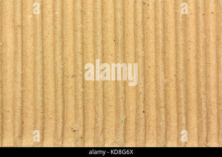 Brown in cartone ondulato utile come sfondo Foto Stock