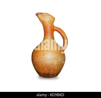 Georgian antica Caraffa in ceramica realizzato in argilla per il vino Foto Stock